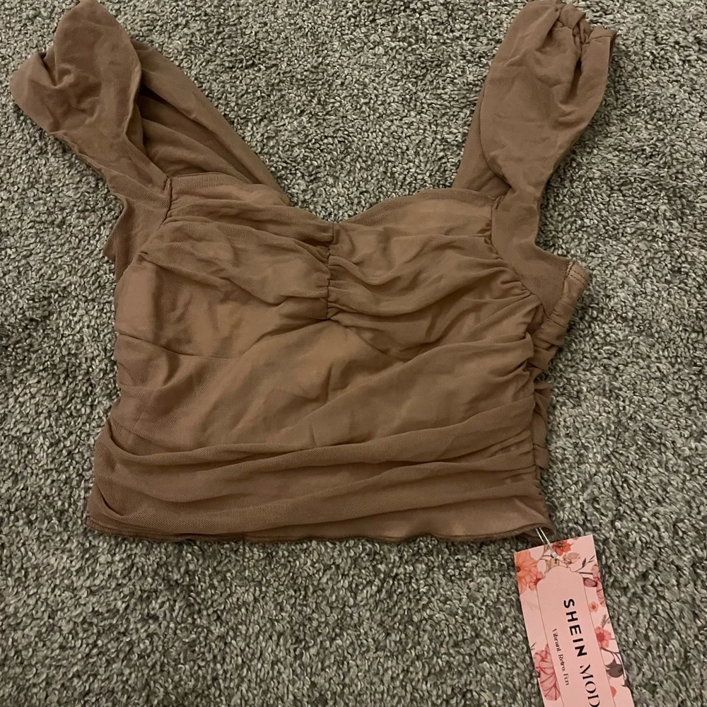 Going out brown top - Picture 1 of 2
